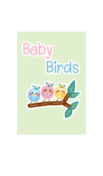 [LINE着せ替え] BabyBirdsの画像1