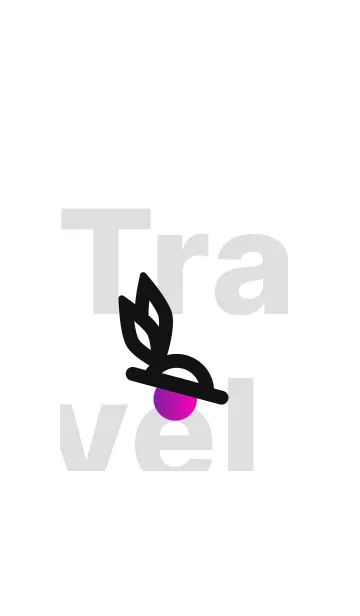 [LINE着せ替え] Travel Grape O - White Themeの画像1