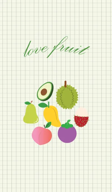 [LINE着せ替え] Love Fruit ！ (jp)の画像1