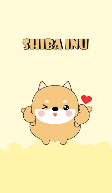 [LINE着せ替え] Emotion Love You Shiba Inu (jp)の画像1