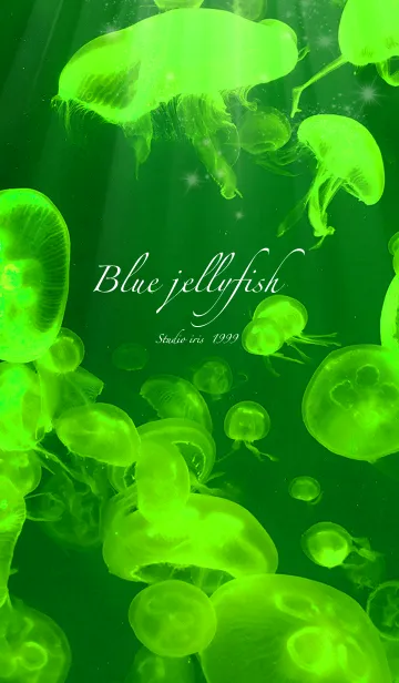 [LINE着せ替え] くらげ Green jellyfishの画像1