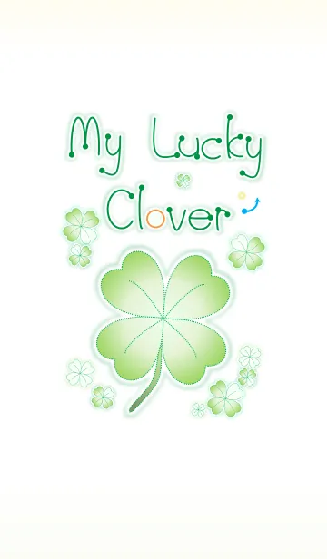 [LINE着せ替え] My Lucky Clover 2.1！ (Green V.4)の画像1