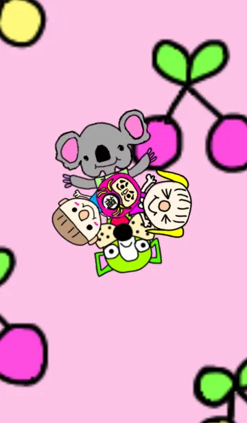 [LINE着せ替え] 可愛いクマの仲良しイーサとお友達の画像1