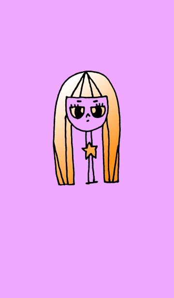 [LINE着せ替え] neck lady trick 2の画像1