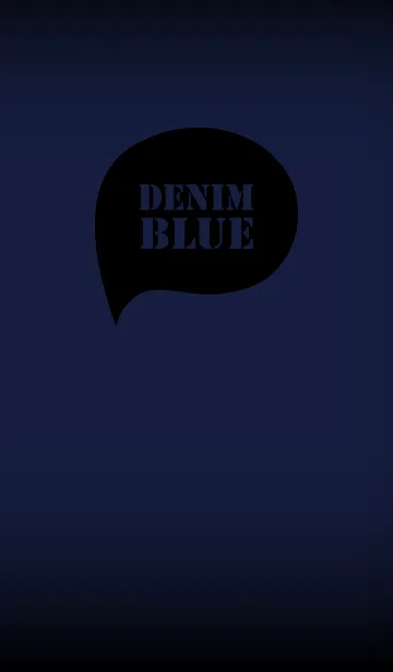 [LINE着せ替え] Denim Blue And Black Vr.2 (jp)の画像1