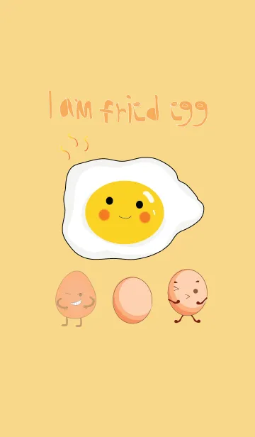 [LINE着せ替え] Fried egg jpの画像1