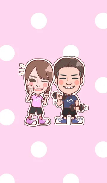 [LINE着せ替え] Happy familiesの画像1