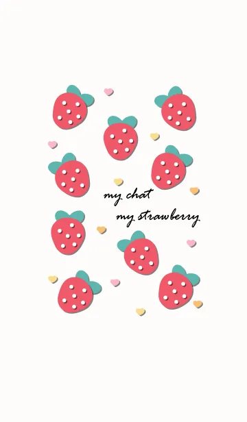 [LINE着せ替え] Sweet strawberry 57 ^^の画像1