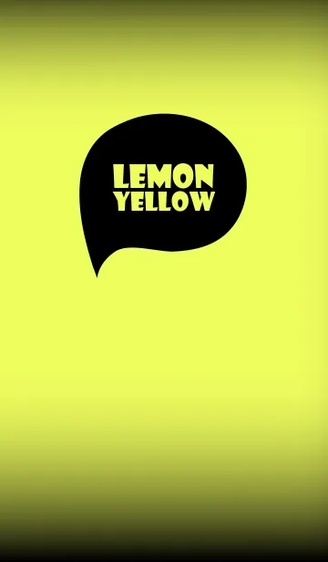 [LINE着せ替え] Lemon Yellow And Black Vr.2 (jp)の画像1