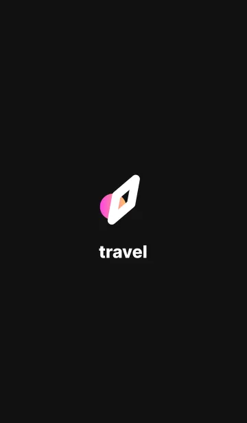 [LINE着せ替え] Travel Sweet O - Black Themeの画像1