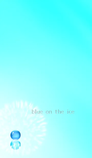 [LINE着せ替え] blue on the iceの画像1