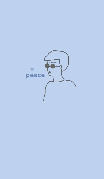 [LINE着せ替え] PEACE BOY**#05の画像1