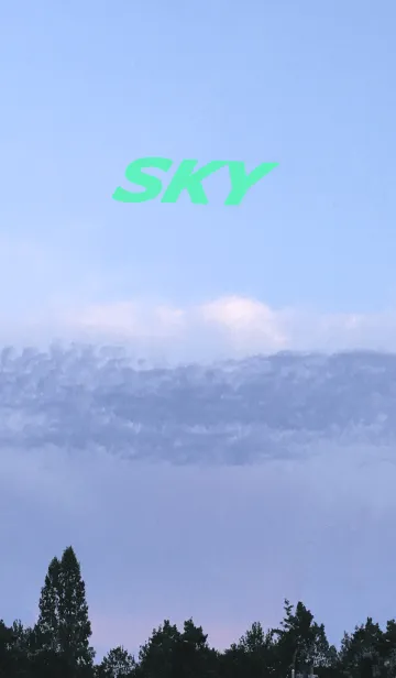 [LINE着せ替え] Sky5 ; 空 夕空 夕暮の画像1
