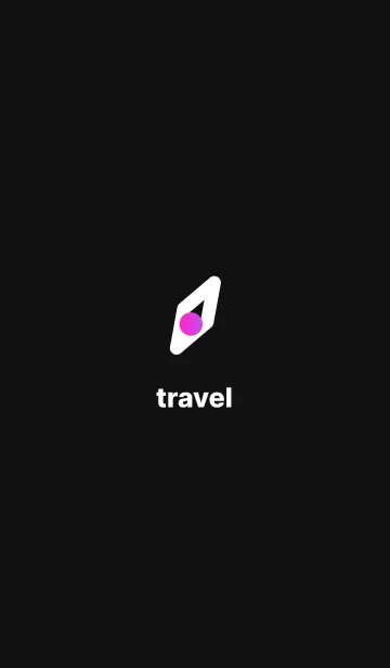 [LINE着せ替え] Travel Plum - Black Themeの画像1