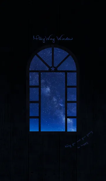 [LINE着せ替え] MilkyWay Windowの画像1