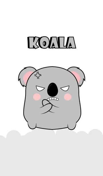 [LINE着せ替え] Emotion Angry Koala (jp)の画像1