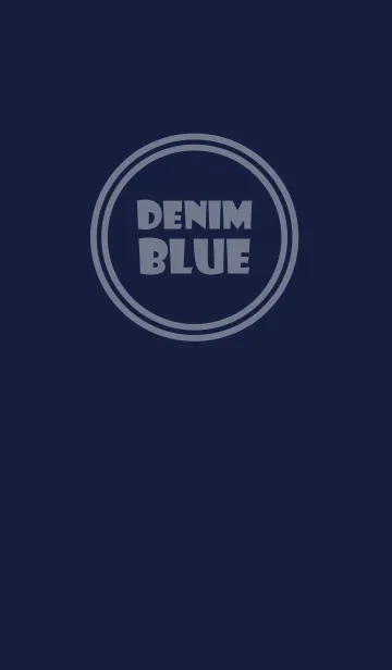 [LINE着せ替え] Love Denim Blue v.6 (jp)の画像1