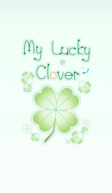 [LINE着せ替え] My Lucky Clover 2.1！ (Green V.5)の画像1