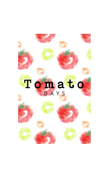 [LINE着せ替え] Tomato daysの画像1