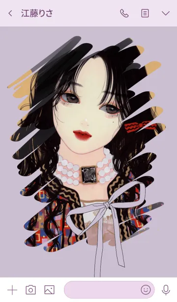 [LINE着せ替え] Narumi girl_1の画像3