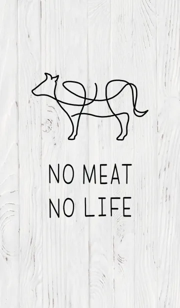 No Meat, No Lifeの着せ替えメイン画像