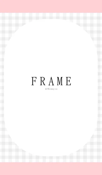 [LINE着せ替え] Simple Frame 02の画像1