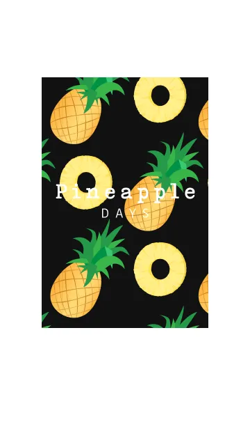 [LINE着せ替え] Pineapple days 03の画像1