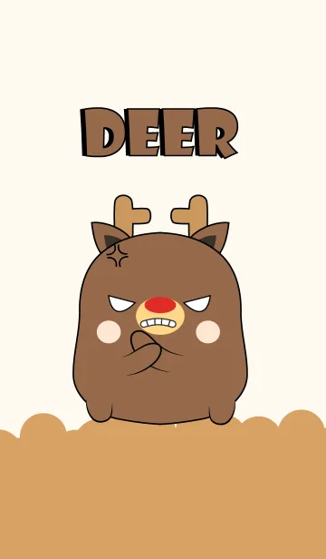 [LINE着せ替え] Emotion Angry Deer (jp)の画像1