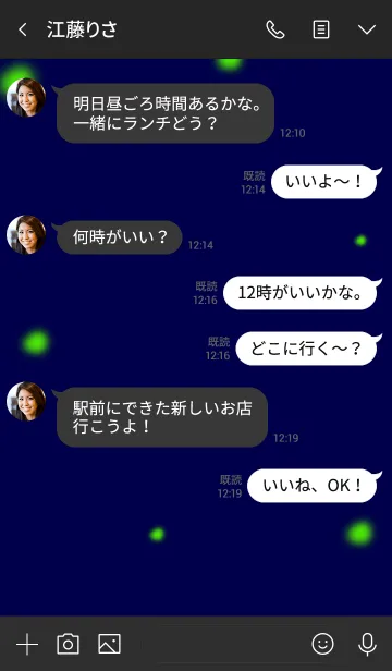 [LINE着せ替え] 蛍～ホタルの画像4