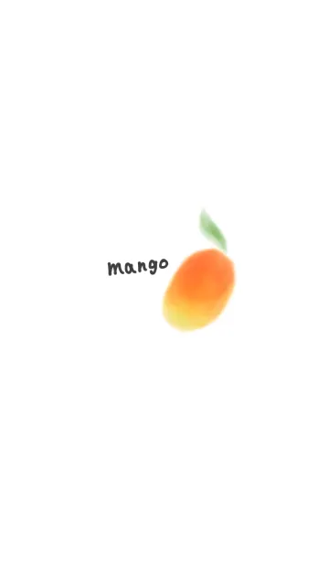 [LINE着せ替え] しんぷる マンゴーの画像1