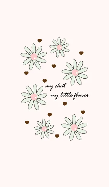 [LINE着せ替え] little flower in vintage style 27の画像1