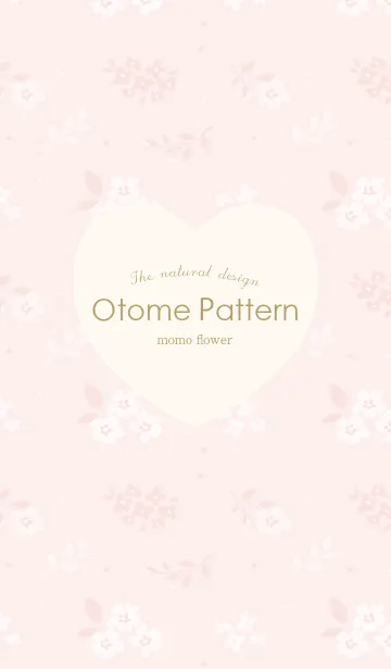 [LINE着せ替え] OTONA PATTERN momo flowerの画像1