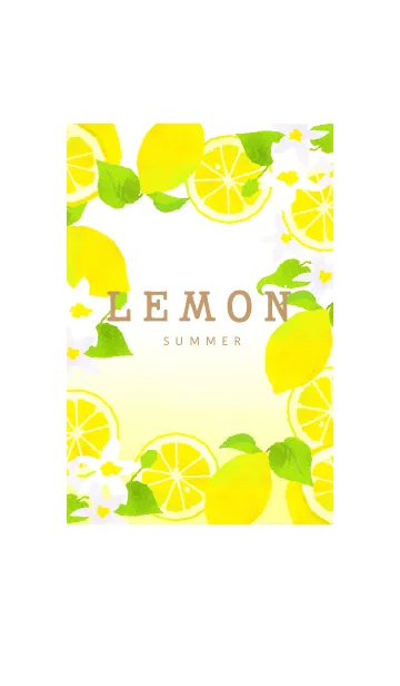 [LINE着せ替え] LEMON SUMMER 01の画像1