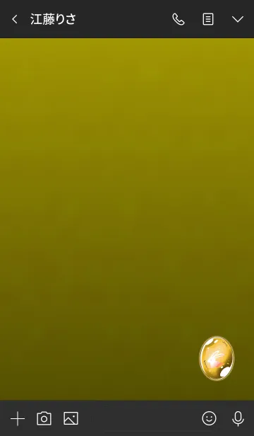 [LINE着せ替え] Lucky topaz rabbitの画像3