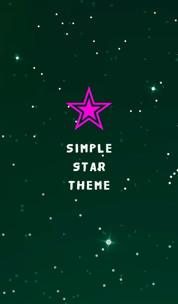 [LINE着せ替え] シンプル スター 011の画像1