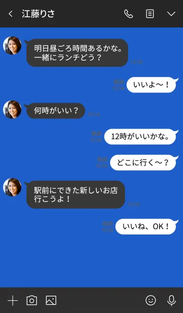 [LINE着せ替え] ザ シンプルカラー 013の画像4