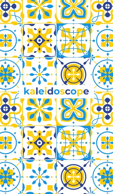 [LINE着せ替え] kaleidoscope theme 3 colorsの画像1
