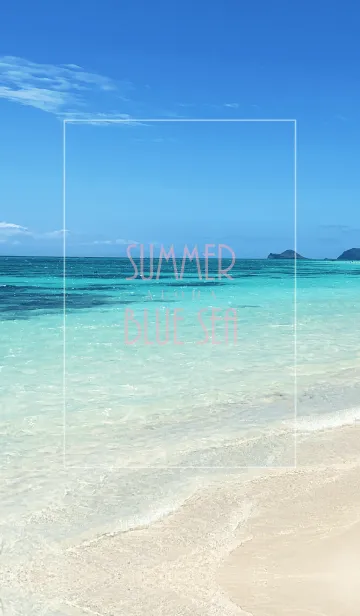 [LINE着せ替え] SUMMER BLUE SEA ALOHA 5.の画像1