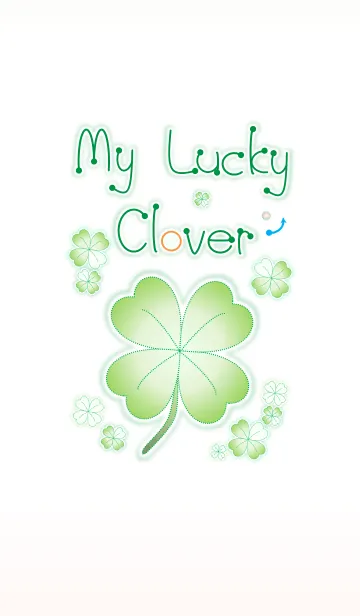 [LINE着せ替え] My Lucky Clover 2.1！ (Green V.7)の画像1