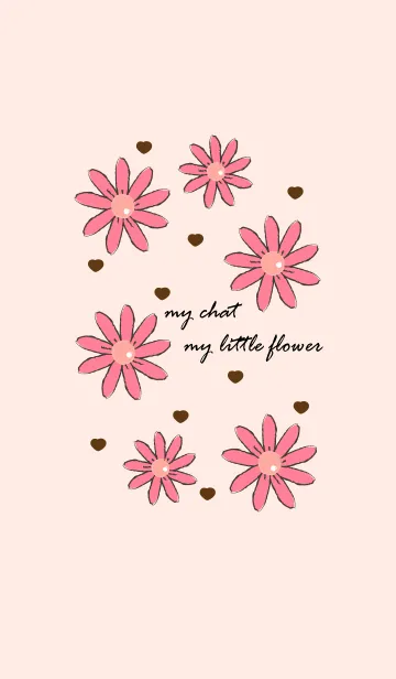 [LINE着せ替え] little flower in vintage style 28の画像1