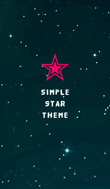 [LINE着せ替え] シンプル スター 012の画像1