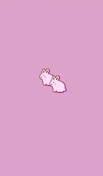 Simple money carrying rabbit 1の着せ替えメイン画像