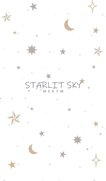 [LINE着せ替え] SIMPLE STARLIT SKY... -MEKYM- 19の画像1