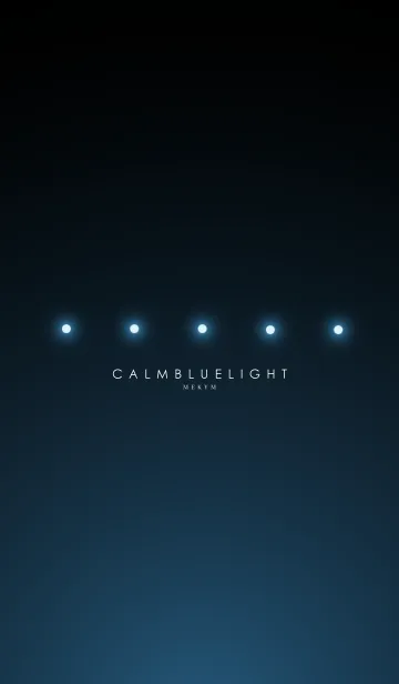 [LINE着せ替え] CALM BLUE LIGHT... -MEKYM-の画像1