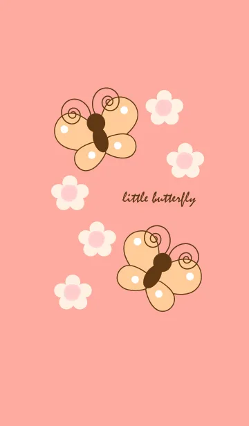 [LINE着せ替え] vintage butterfly theme 15の画像1