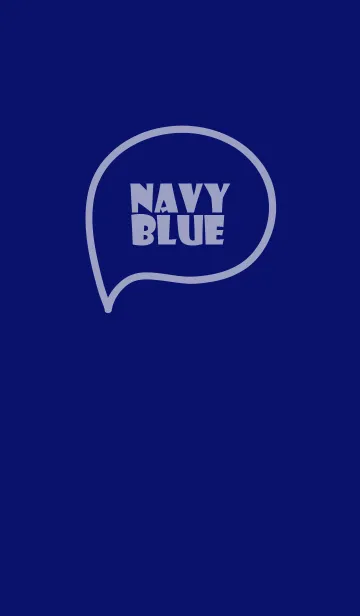 [LINE着せ替え] Love Navy Blue Vr.2 (jp)の画像1