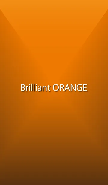 [LINE着せ替え] Brilliant ORANGEの画像1