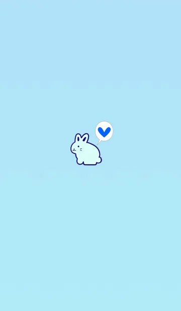 [LINE着せ替え] Rabbit 2 with a simple life todayの画像1