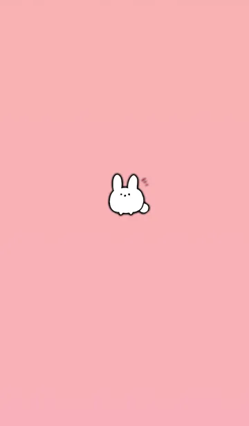 [LINE着せ替え] Simple mochi rabbitの画像1