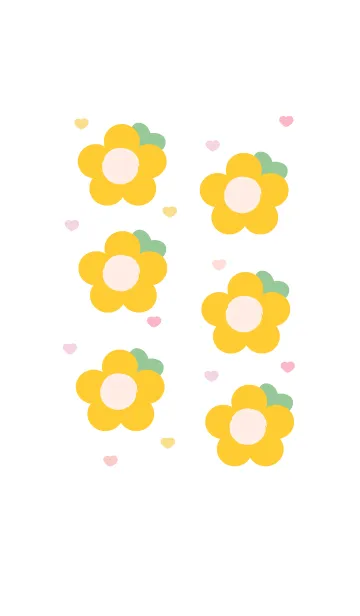 [LINE着せ替え] Lovely mini flower 71 :)の画像1